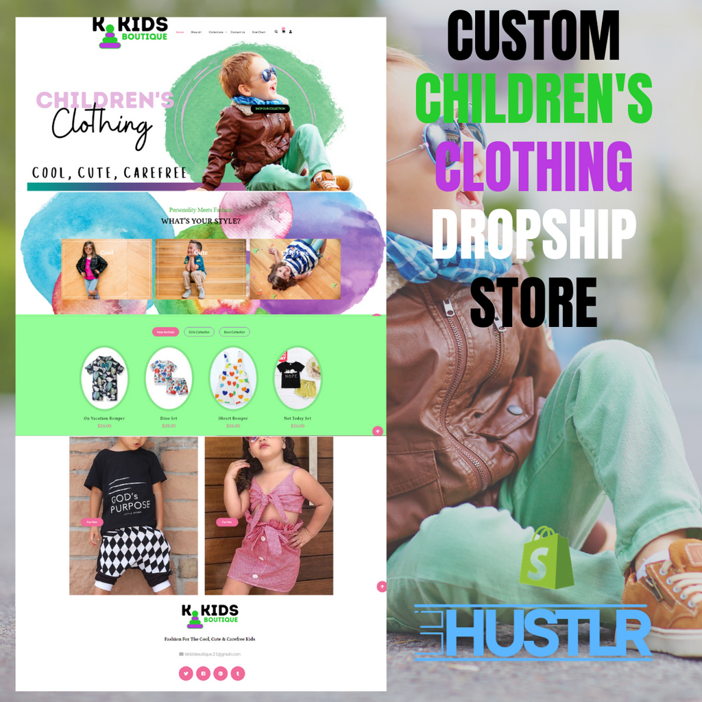 Children's Clothing | Shopify Dropship Store